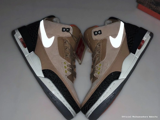 Official Maikesneakers JTH Bio Jordan Air 3 AV6683-200 Beige 0731